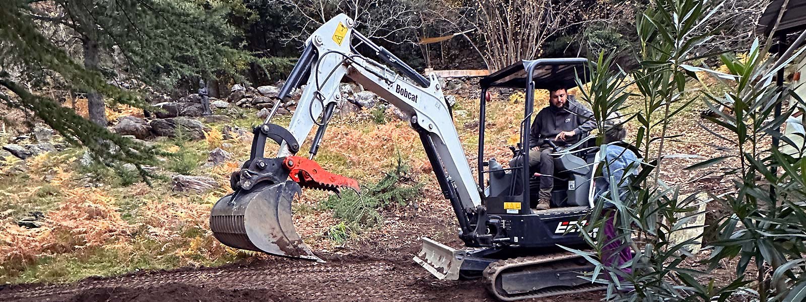 Création de bassins Hérault