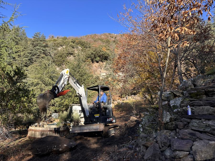 Terrassement dans l’Hérault