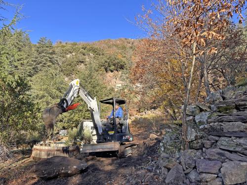 Création de bassins Hérault